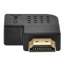 Monoprice HDMI Right Angle Port Saver Adapter (Male to Female), 90-Degree, Vertical Flat Left - 4 of 4