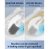 Electric Toilet Brush with Disposable Heads - Brush Heads & Wand Refills for Touch-Free Cleaning, Includes Crevice Tools - 4 of 4