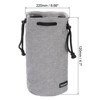 Unique Bargains Waterproof Shockproof Wear-resistant Drawstring Lens Pouch Bag 1 Pc - 2 of 3