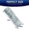 Zone Tech Car Soft Faux Sheepskin Seat Belt Comfortable Shoulder Pad Gray or Black - 2 of 4