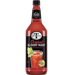 Mr & Mrs T Original Bloody Mary Mix, 1L Bottle, 1 Pack – Premium Cocktail Mixer for Spicy Bloody Marys, Ready to Use - 1 of 4