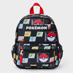 Kids' Pokemon 11" Mini Backpack - Black - 1 of 4
