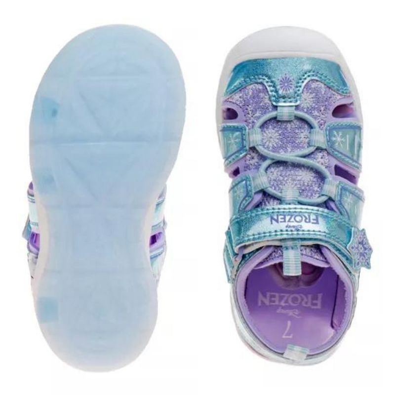 Disney Frozen Girls Closed Toe Sport Sandals. (Toddler/Little Kids), 4 of 9