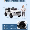 GARVEE 12V Kids Ride on Car Licensed Mercedes Benz G63 w/Remote Control, Soft Start, Wheels Suspension, LED Light, Bluetooth - 4 of 4