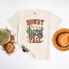 Simply Sage Market Women's Howdy Fall Cactus Short Sleeve Garment Dyed Tee - 2 of 2
