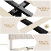 Bed Frame with Upholstered Headboard, Heavy-Duty Platform Bed Frame with Strong Wood Slats - 4 of 4