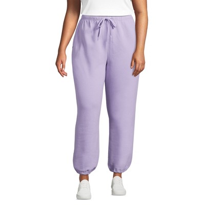 Lands' End Women's Serious Sweats High Rise Jogger Pants
