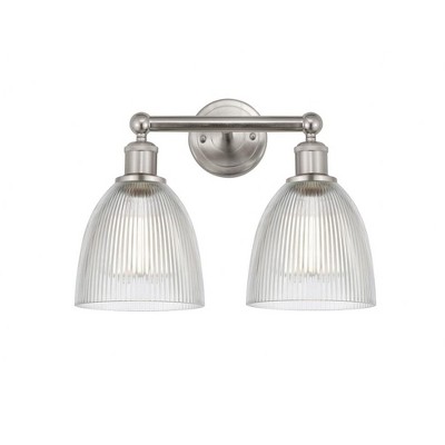 Castile - 2 Light Bath Vanity In Industrial Style-11.5 Inches Tall and 15 Inches Wide