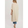 Women's Soft Yarn Oversized Cardigan - BluIvy - 2 of 4