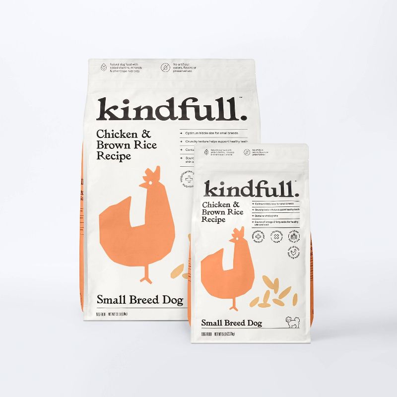 Chicken &#38; Brown Rice Recipe Small Breed Dry Dog Food - 13lbs - Kindfull&#8482;, 5 of 6