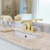 Cobbe Modern Two Hole Centerset 4" 2-handle Bathroom Faucet with Pop Up Drain Assembly - 3 of 4