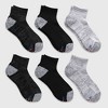 Hanes Premium Men's Performance Filament Ankle Socks 6pk - 6-12 - 2 of 3
