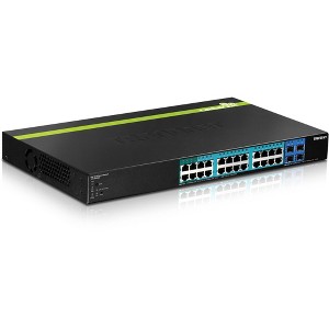 TRENDnet TPE-2840WS 28-Port Gigabit Web Smart PoE+ Switch - 1 of 4