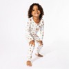 Bellabu Bear Kids Halloween Treats Bamboo Kids Pajamas - 3 of 4