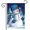 Briarwood Lane Garden Flag 12x18 For Outdoor Snowfall Celebration Winter For Winter Garden Flag Flags For Outside - 2 of 4