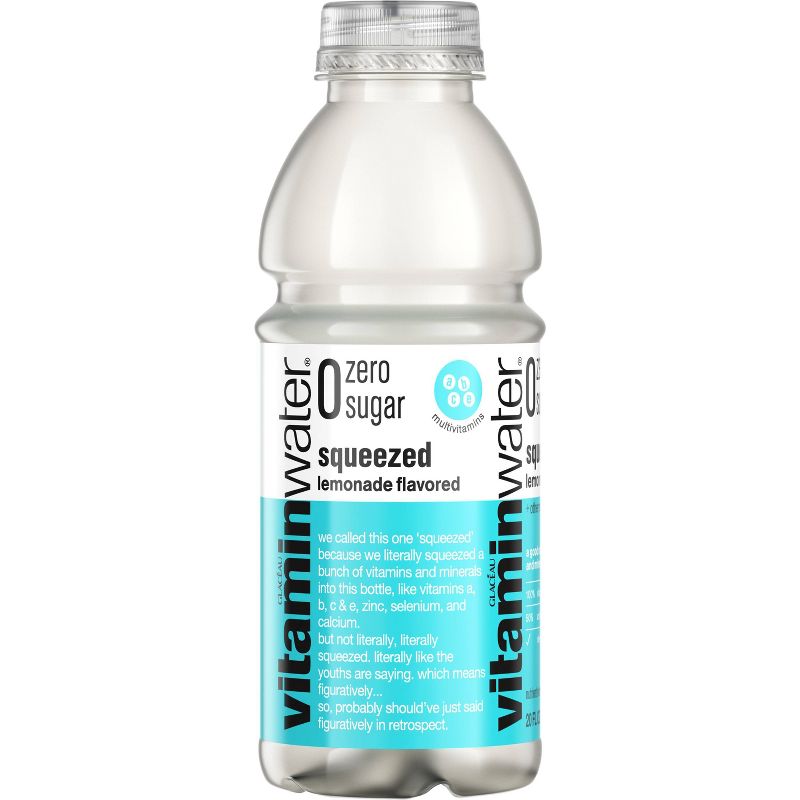 vitaminwater zero squeezed lemonade - 20 fl oz Bottle, 5 of 17