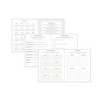 The Everygirl Wellness Planner January - December 2025 Faux Leather 8"x10" Weekly/Monthly Bookbound Gray - 4 of 4