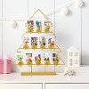 Gold Metal Standing Tree 12 Photos Display with Ornament Clips - Wondershop™ - 2 of 4