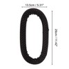 Unique Bargains Women's Drill Point Hair Rollers 11.42"x5.31" Black 1pc - 4 of 4