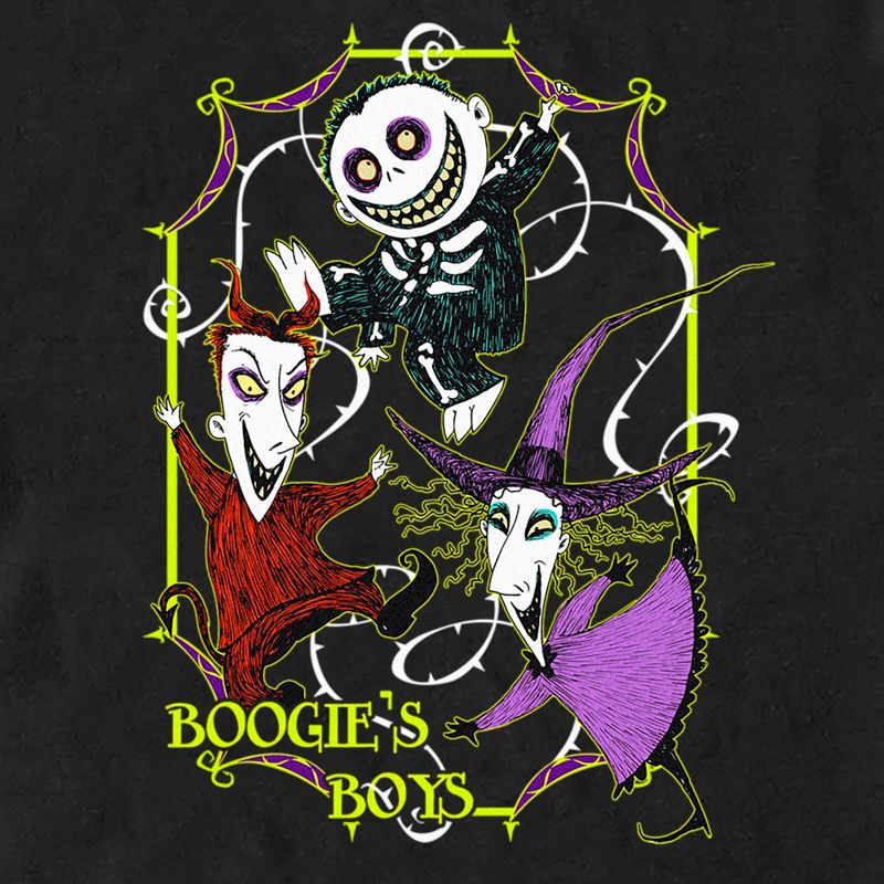 Men's The Nightmare Before Christmas Boogie's Boys Crew T-Shirt, 2 of 6