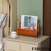 Fabulaxe Magazine Holder and Rack for Desktop, Home Office, Living Room, Waiting Areas, Magazines, Books, Newspapers and Other Reading Materials 14 " - 3 of 4