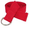 CTM Canvas Web Belt with D Ring Buckle - 4 of 4