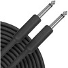Musician's Gear Braided Instrument Cable 1/4" 4-Pack 20 ft. Black - 2 of 2