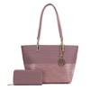 MKF Collection Sasha Tote Women’s Vegan Leather Spacious Interior Handbag by Mia K - 2 of 4