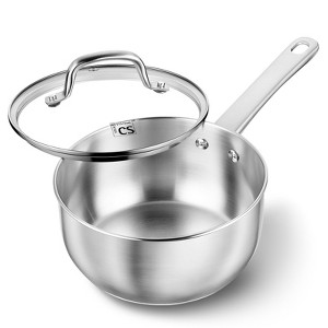 KOCH SYSTEME CS Stainless Steel Saucepan Set, Sauce Pan, Premium  Steel Sauce Pan, Induction Saucepans, Oven Safe - 1 of 4
