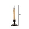 IMC Cape Cod B/O LED Window Candle with Timer, Antique Bronze, 9.5in  (Qty 1) - 3 of 3