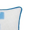 C&F Home 10" x 10" By The Sea Printed and Applique Small Petite Throw Pillow - 3 of 4