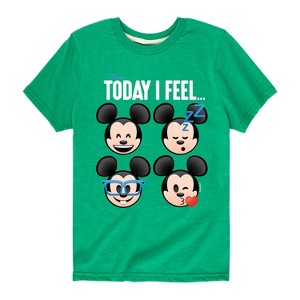 Boys' - Disney - Today I Feel Short Sleeve Graphic T-Shirt - 1 of 4