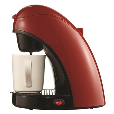 Brentwood Single-serve Drip Coffee Maker With Ceramic Mug (red) : Target