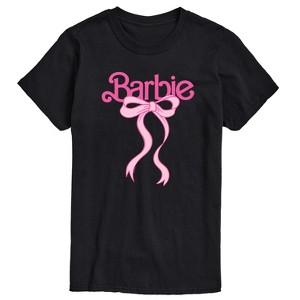 Men's - Barbie - Logo Coquette Bow Short Sleeve Graphic T-Shirt - 1 of 3