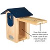 Cedar Ultimate Bluebird House (Blue) - 2 of 4