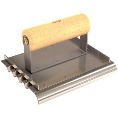 Bon Tool 12-475 Safety Step Edger - 6-inch X 4 3/4-inch Wood Handle