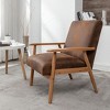 NicBex Accent Chair 25.38'' Wide Classic Wood Frame Arm Chair Lounge Chair Modern Reading Chair Comfy Chair for Living Room - 4 of 4