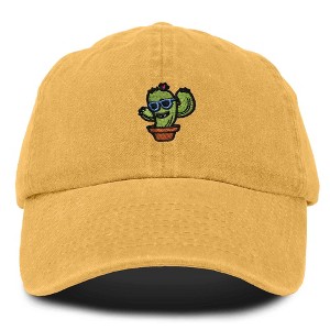 Dalix Cactus Embroidered Cap Cotton Baseball Summer Cool Dad Hat Mens - 1 of 4