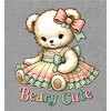 Beary Cute Teddy Bear Boy's Crew Neck Short Sleeve Tee - 2 of 2