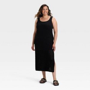 Women's Midi Sweater Dress - Universal Thread™ - 1 of 3