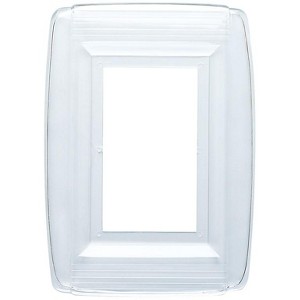 Westinghouse Clear 1 gang Plastic Wall Plate 1 pk - 1 of 1