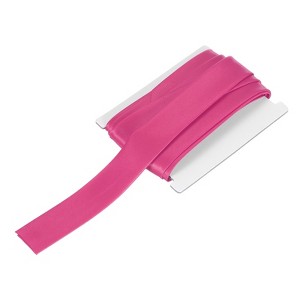 Unique Bargains Satin Quilting Hemming Binding DIY Craft Double-Fold Bias Tape - 1 of 4