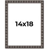 PosterPalooza | Deco Black Picture Frame - UV Acrylic, Foam Board Backing, Hanging Hardware - 2 of 4