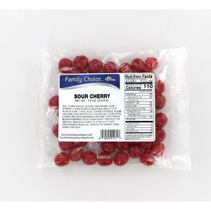 Family Choice - Sour Cherry - Chewy Candy - 7.5 oz - Case of 12 - 1 of 1
