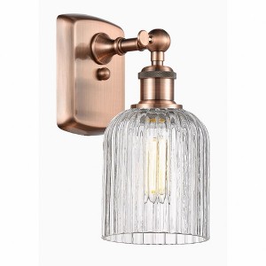 Bridal Veil - 1 Light Wall Sconce In Art Deco Style-10 Inches Tall and 5 Inches Wide - 1 of 1