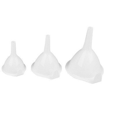Fox Run 5299 Plastic Funnel Set, 4 Oz., White