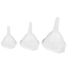 Fox Run 5299 Plastic Funnel Set, 4 Oz., White - 1 of 1
