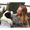 Dog Shirt Im Only Talking to My Human Today Tee Cute Clothes for Pet - Crazy Dog Dog Shirt - 2 of 4
