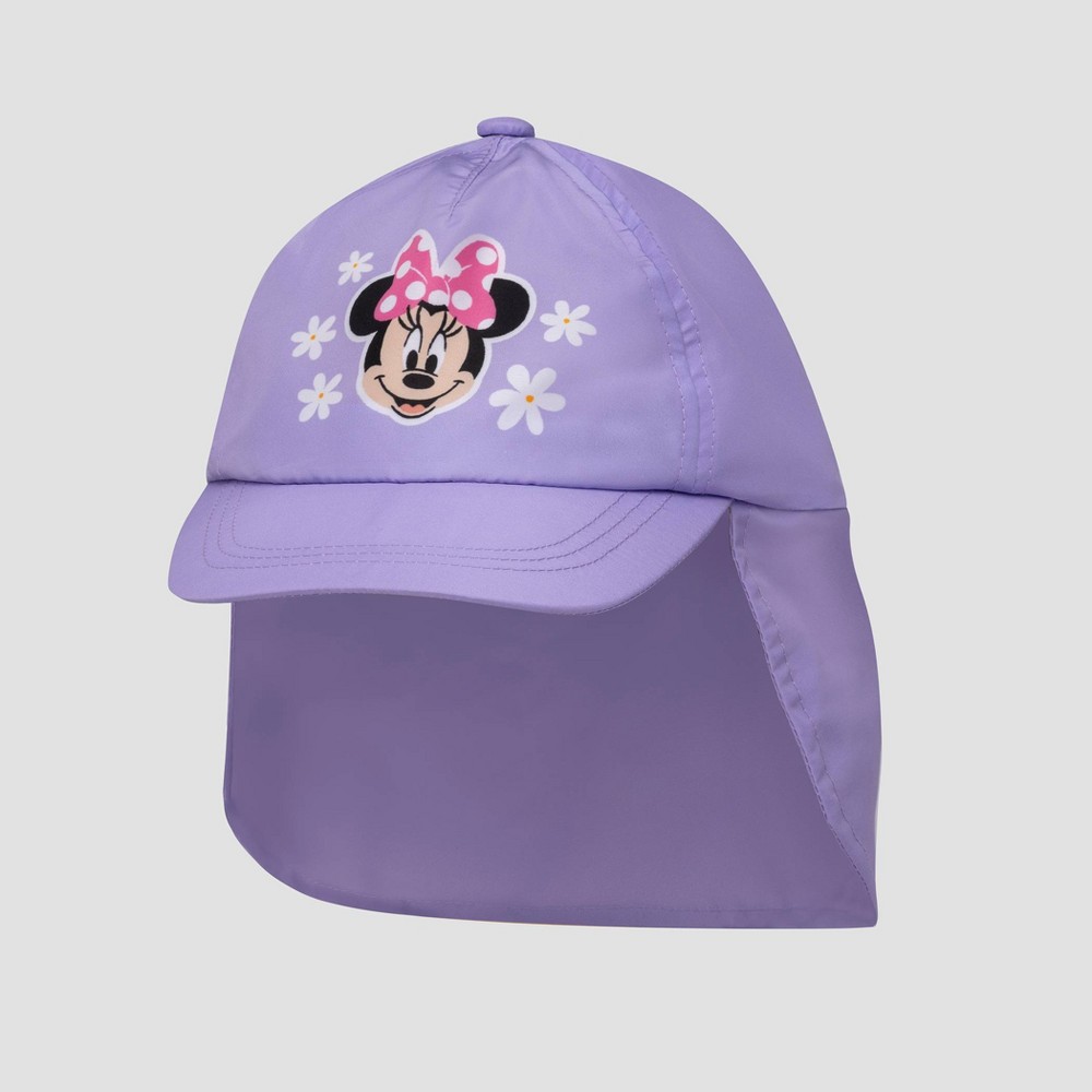 Toddler Girls' Minnie Mouse Swim Hat - Purple One Size Fits Most