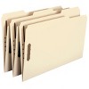 Smead Heavy-Duty Fastener File Folder, 2 Fasteners, 1/3-Cut Tab, Legal Size, Manila, 50 per Box (19600) - 3 of 4